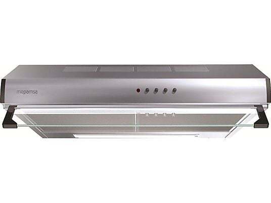 Campana extractora Mepamsa Modena 70 - Extracción máx 500m3/h, 3 Velocidades, LED,  Inox