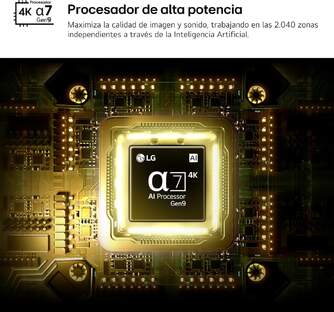 TV LG 43%%%quot; 43QNED70B6C UHD QNED MINILED A7 WEBOS26