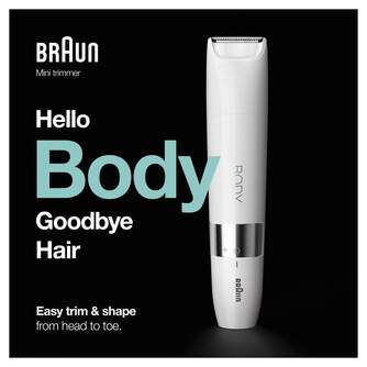 DEPILADORA BRAUN BS1000 BODYGROOM
