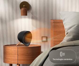 CALEFACT. ARTICA ATVCER1500B 1500W CERAMICO NEGR