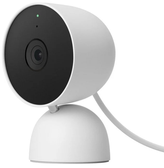Google Nest Cámara Inteligente Interior - Sensor color 2 mpx, 135º campo visión