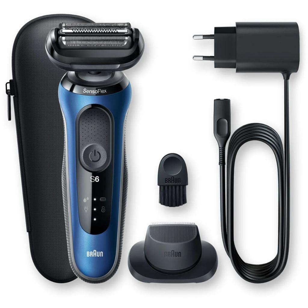 Afeitadora Braun Series 6 60-B1200s - Batería 50min., SensoFoil