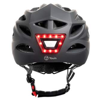 CASCO YOUIN MA1017 LUZ FRONTAL Y TRASERA TALLA L