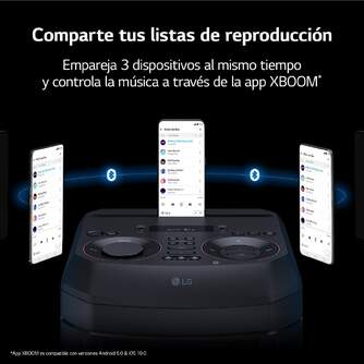 ALTAVOZ LG XBOOM RNC9 1000W DJ FM/DAB  BT 2XUSB