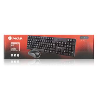 TECLADO RATON NGS EUPHORIAKIT INALAMBRICO USB