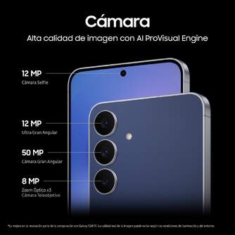 SMARTPHONE SAMSUNG S25 FE 8/256 6,7%%%quot; ICYBLUE