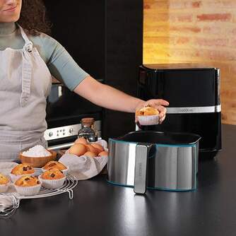 FREIDORA AIRE CECOTEC 5500 PRO 5,5L DIG INOX 3315