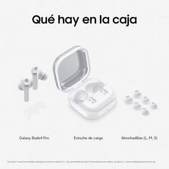 AURICULARES SAMSUNG BUDS 4 PRO WHITE