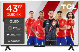 TV TCL 43%%%quot; 43T69C UHD QLED GOOGLETV DOLBY ATMOS