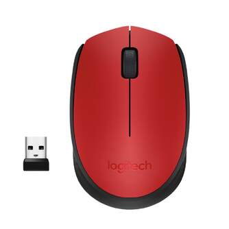 RATON LOGITECH M171 INALAMBRICO 910-004641 ROJO