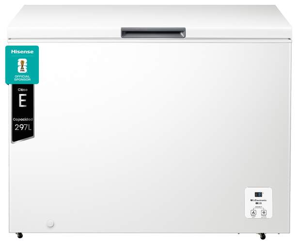 Congelador Horizontal Hisense FT386D4AWLYE - 85 x 112 x 63 cm, 297 litros