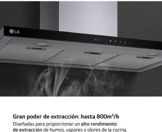 CAMP. LG HCEZ3626S 90CM 800m3h SILVER