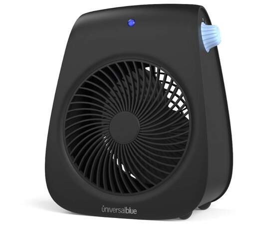 Termoventilador Universal Blue Bávaro 4020B - 2000 W, Vertical, Negro