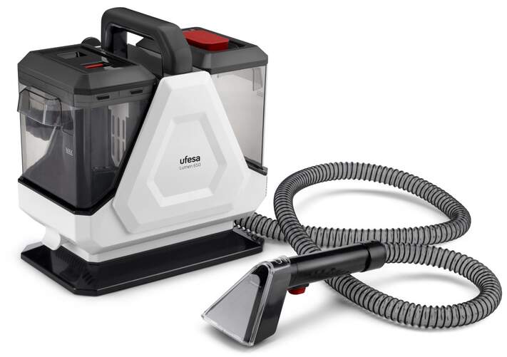 Aspirador Tapicer&iacute;a Ufesa Lumen - 650W, Potencia de succi&oacute;n 15 kPa, Doble dep&oacute;sito, IPX4, Blanco
