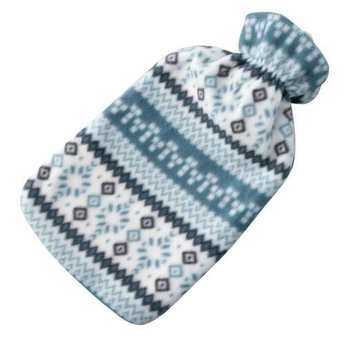 Bolsa de agua Supreme 49633 - 2 litros, forro polar, diseño estampado