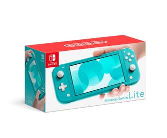 CONSOLA NINTENDO SWITCH LITE AZUL TURQUESA