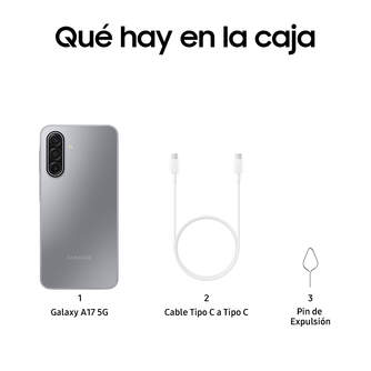 SMARTPHONE SAMSUNG A17 5G 8/256 6,7%%%quot; GRAY