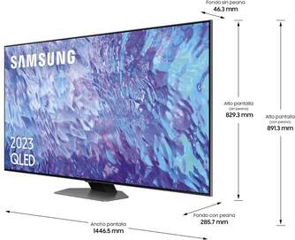 TV SAMSUNG 65%%%quot; TQ65Q80C QLED UHD FULLARRAY 120HZ