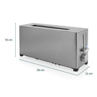TOST. PRINCESS 142401 1R LARGA INOX