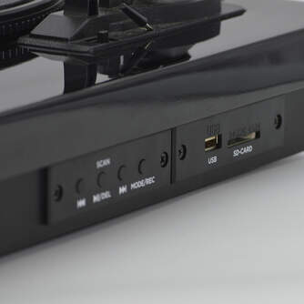 GIRADISCOS AIWA GBTUR120BK USB REC BT FM BLACK