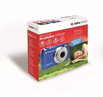 CAMARA AGFA CAMARA DC8200 BLUE 21MP SD FUNDA