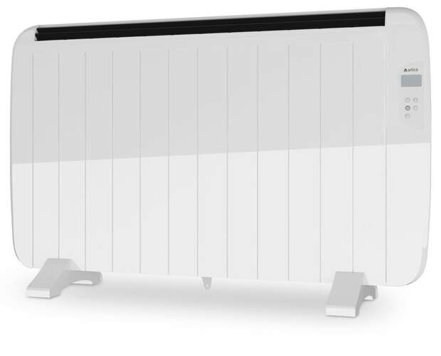 Emisor T&eacute;rmico seco Artica AETS1800- 1800 W, 12 Elementos, LCD display, Control remoto, WiFi