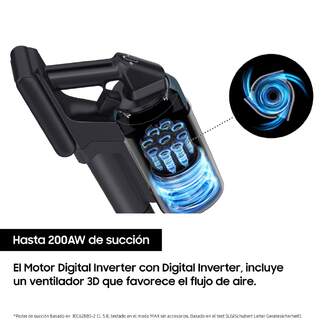 ASPI. ESCOBA SAMSUNG VS20B75ADR5 550W 200AW 60M