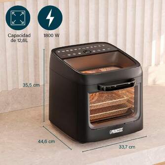 FREIDORA AIRE PRINCESS 182494 VISION 12,6L 1800W