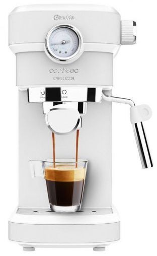 Cafetera Cecotec Cafelizzia 790 White Pro - 1350W, 20 Bar.