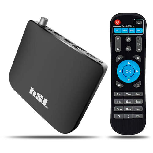 Receptor Smart TV BSL ABSL-216DVBTS - DVB-T2, Android 7.1, 2/8GB, H264, HDR 4K, HDMI, RJ45, USB 2.0