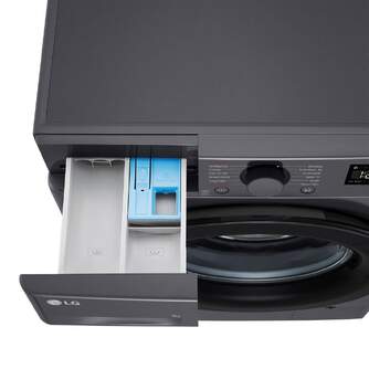 LVD. LG F4WR5009A6M 9K 1400R INOX GRAFITO STEAM