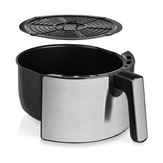 FREIDORA AIRE PRINCESS 182026 4,5L 1500W PLATA