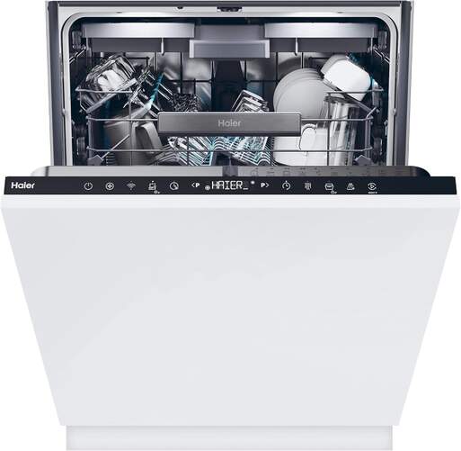 Lavavajillas Integrable Haier Washlens Plus XI 6B0S3FSB - 10 programas, 3&ordf; bandeja, Clase B, 40 dBA