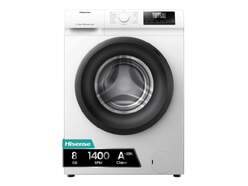 Lavadora Hisense WF1Q8041BW1 - Clase A-20%, 8 kg, 72 dB, Blanco