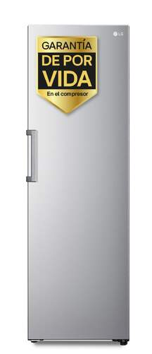 Frigorífico 1 Puerta LG GLT51PZGSZ - Clase E, 186cm, 413L, DoorCooling, Inverter, NoFrost, Inox