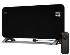 Placa radiante Artica APRCRIS2000 - 2000 W, LED display, Temporizador, Termostato, Cristal, Negro