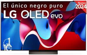 TV LG 55" OLED evo 55C44LA - 4K Ultra HD, 144Hz, WebOS 24, Dolby Atmos 40 W, HDR10