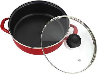 BATERIA COCINA FAGOR MAXIMA ROJA 5 PIEZAS ROJA