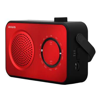 RADIO PORTATIL AIWA R190RD AM/FM ALTAVOZ 4%%%quot;ROJO