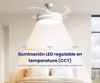 VENTILADOR TECHO RET ARTICA AVTECHR72B BCO 72W