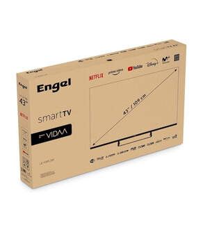 TV ENGEL 43%%%quot; LE4385SM FHD SMART TV PEANA HOTEL