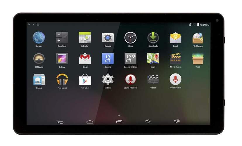 Tablet Denver TIQ-10494BL Negra - 10.1", 2/32GB, QuadCore 1.3Ghz, Bluetooth, Android 11, 4400mAh