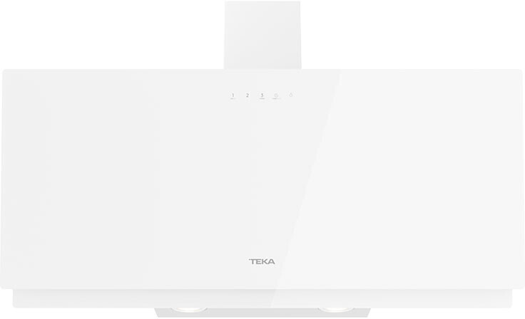 Campana Decorativa Teka DVN97050TTCWH 112950015 - 485 m3/h, 90 cm, Clase A, 4 Velocidades