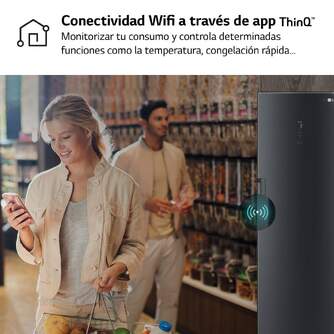 FRI. LG GLM71MCCSX 186x60 1P NF NEGRO