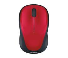 Rat&oacute;n Inal&aacute;mbrico Logitech M235 Rojo - 1000dpi, 3 Botones, Windows/MacOS/Linux