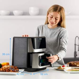 FREIDORA AIRE TAURUS AIR FRY DIG 360XL 8L 2 RESTEN