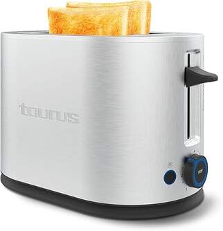 TOST. TAURUS MY TOAST LEGEND 1R LARGA INOX 1000W