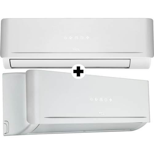 Aire Acondicionado 2x1 MT2730 (SFN09F2S0+SN12F2S0) - 2200+3000 Frig/h, Clase A++/A+, Blanco,WIFI