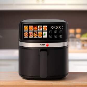 FREIDORA AIRE FAGOR  2200W 8L 2RESIST.