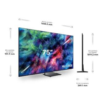 TV SAMSUNG 75%%%quot; TMR75R95H UHD MICRORGB SMARTTV 240H
